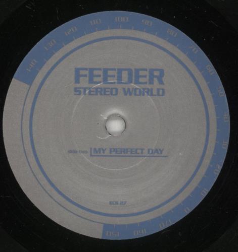 Feeder Stereo World 7" vinyl single (7 inch record / 45) UK FEE07ST250048