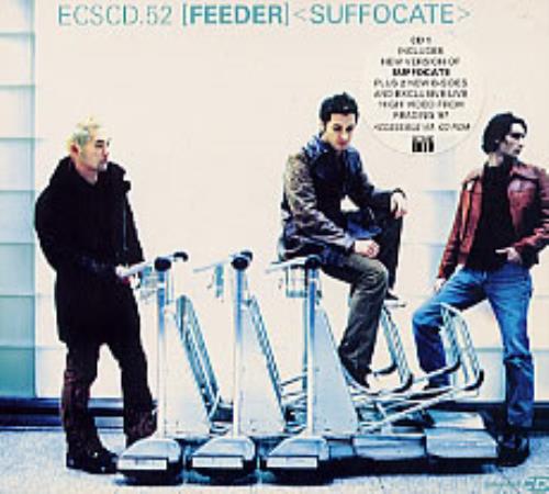Feeder Suffocate - CD1 & 2 2-CD single set (Double CD single) UK FEE2SSU151071