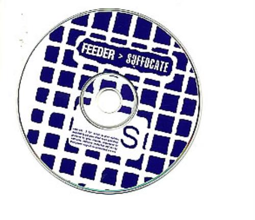 Feeder Suffocate CD single (CD5 / 5") UK FEEC5SU112665