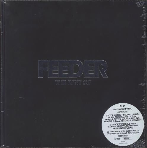 Feeder The Best Of 3-LP vinyl record set (Triple LP Album) UK FEE3LTH809801