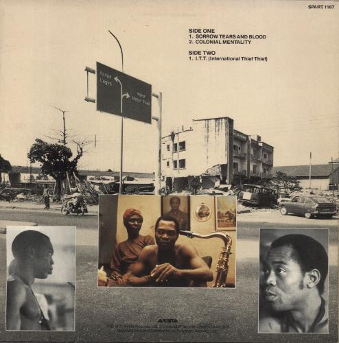 Fela Kuti Black President vinyl LP album (LP record) UK KUTLPBL595719