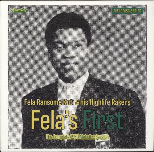 Fela Kuti Fela's First - The Complete 1959 Melodisc Session - RSD20 10" vinyl single (10 inch record) UK KUT10FE871116