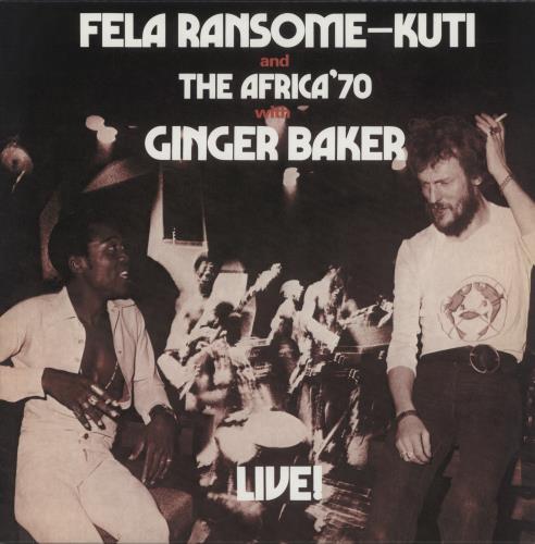 Fela Kuti Live! vinyl LP album (LP record) US KUTLPLI893777