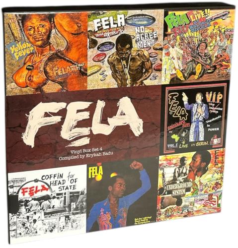 Fela Kuti Vinyl Box Set 4 Vinyl Box Set US KUTVXVI881289