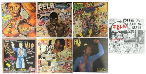 Fela Kuti Vinyl Box Set 4 Vinyl Box Set US KUTVXVI881289