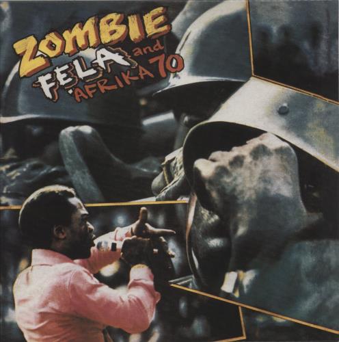 Fela Kuti Zombie vinyl LP album (LP record) UK KUTLPZO878112
