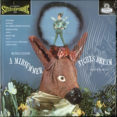 Felix Mendelssohn A Midsummer Night's Dream - 180gm - Sealed 2-LP vinyl record set (Double LP Album) US M2B2LAM538412