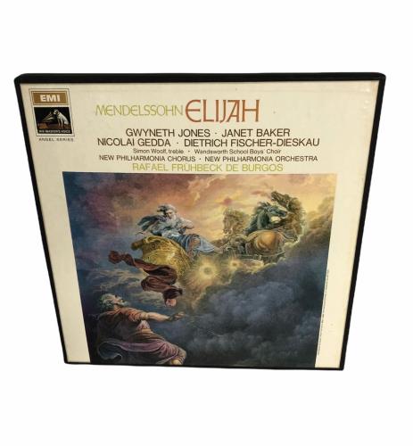 Felix Mendelssohn Elijah - 1st Vinyl Box Set UK M2BVXEL774294