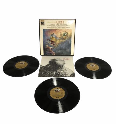 Felix Mendelssohn Elijah - 1st Vinyl Box Set UK M2BVXEL774294