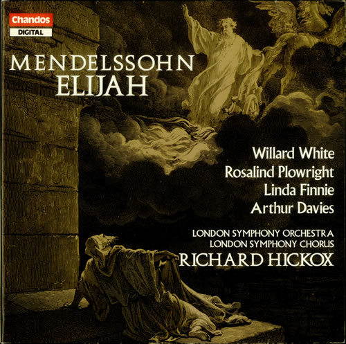 Felix Mendelssohn Elijah 2-LP vinyl record set (Double LP Album) UK M2B2LEL537071