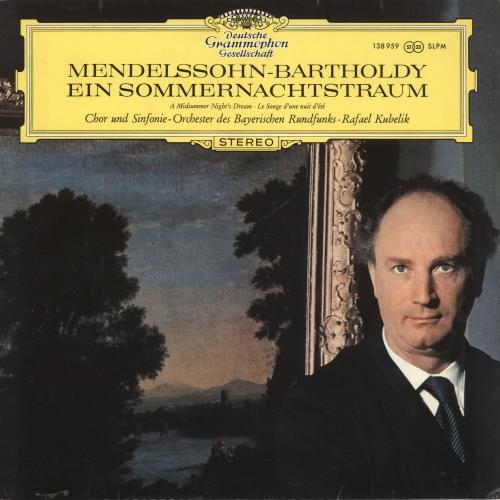 Felix Mendelssohn Mednelssohn: Ein Sommernachtstraum vinyl LP album (LP record) German M2BLPME745049