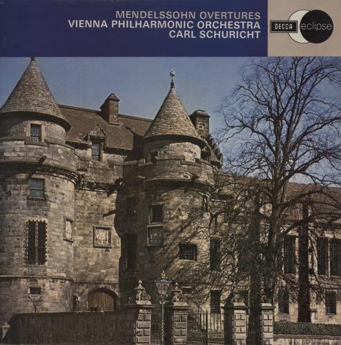 Felix Mendelssohn Mendelssohn Overtures vinyl LP album (LP record) UK M2BLPME760240