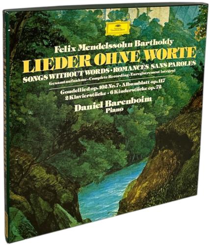Felix Mendelssohn Mendelssohn: Lieder Ohne Worte Vinyl Box Set UK M2BVXME863744