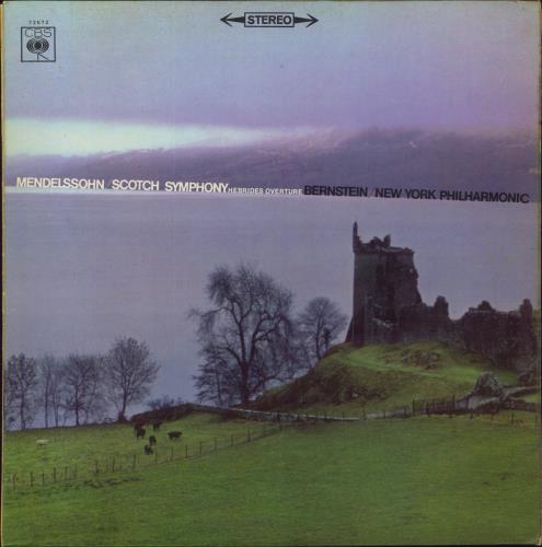 Felix Mendelssohn Mendelssohn: Scotch Symphony - Hebrides Overture vinyl LP album (LP record) UK M2BLPME856929