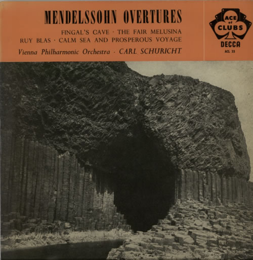 Felix Mendelssohn Overtures vinyl LP album (LP record) UK M2BLPOV612278
