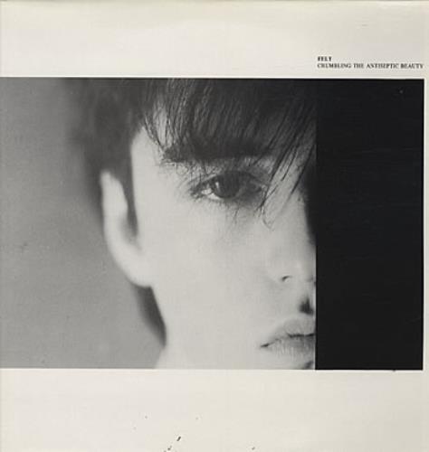 Felt Crumbling The Antiseptic Beauty - Black bar p/s vinyl LP album (LP record) French FLTLPCR316654
