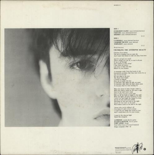 Felt Crumbling The Antiseptic Beauty vinyl LP album (LP record) UK FLTLPCR878539