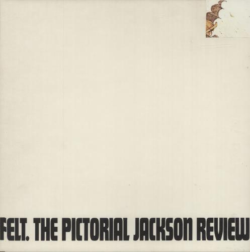 Felt The Pictorial Jackson Review vinyl LP album (LP record) UK FLTLPTH259610
