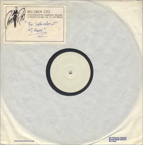 Felt The Splendour Of Fear vinyl LP album (LP record) UK FLTLPTH430853