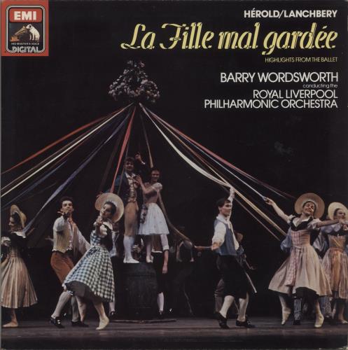Ferdinand Herold Herold / Lanchbery: La Fille Mal Gard�e: Highlights From The Ballet vinyl LP album (LP record) UK FHZLPHE875166