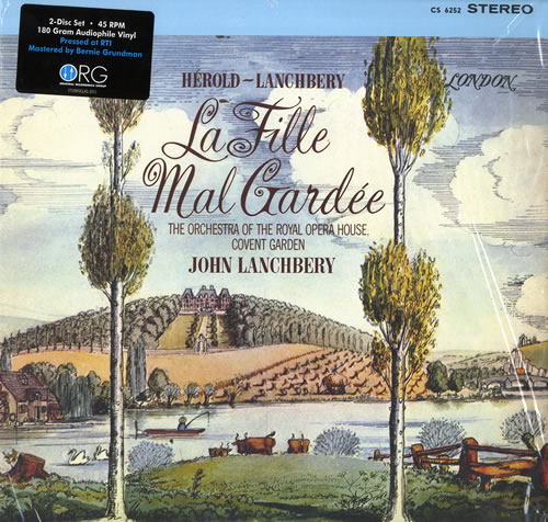 Ferdinand Herold La Fille Mal Gardee - 180gm -Sealed 2-LP vinyl record set (Double LP Album) US FHZ2LLA559428