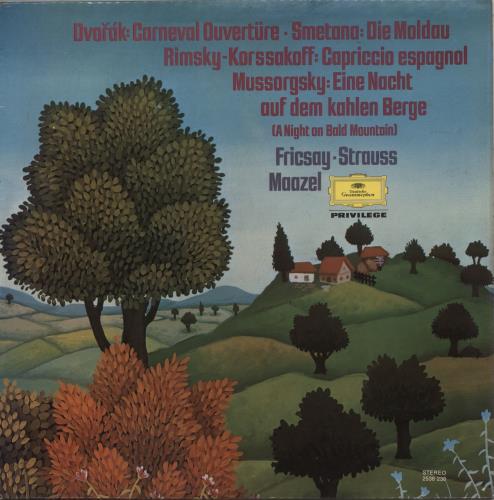 Ferenc Fricsay Carneval Ouvertre / Die Moldau / Capriccio Espagnol / Eine Nacht Auf Dem Kahlen Berge vinyl LP album (LP record) UK I16LPCA879515