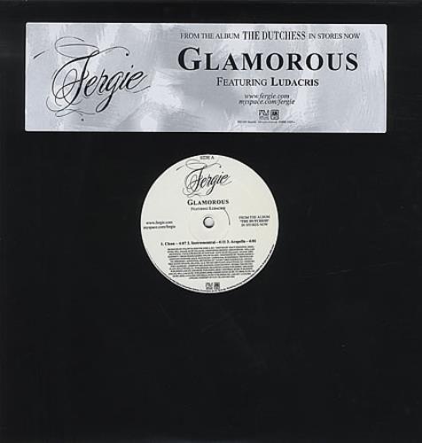 Fergie Glamorous 12" vinyl single (12 inch record / Maxi-single) US FR612GL391750