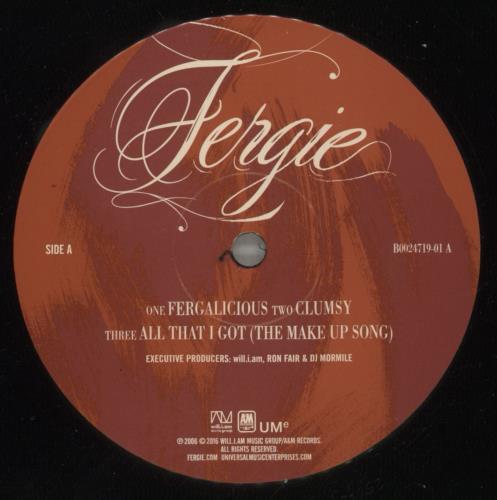 Fergie The Dutchess 2-LP vinyl record set (Double LP Album) UK FR62LTH881536