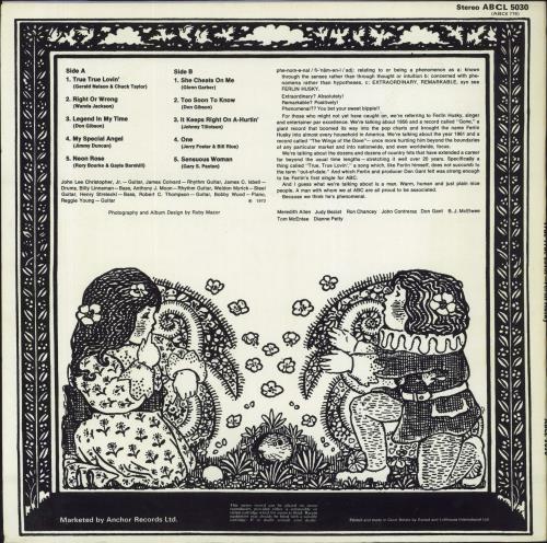 Ferlin Husky True True Lovin' vinyl LP album (LP record) UK FHRLPTR832292