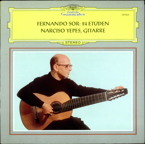 Fernando Sor 24 Etuden vinyl LP album (LP record) German FJ8LPET532580
