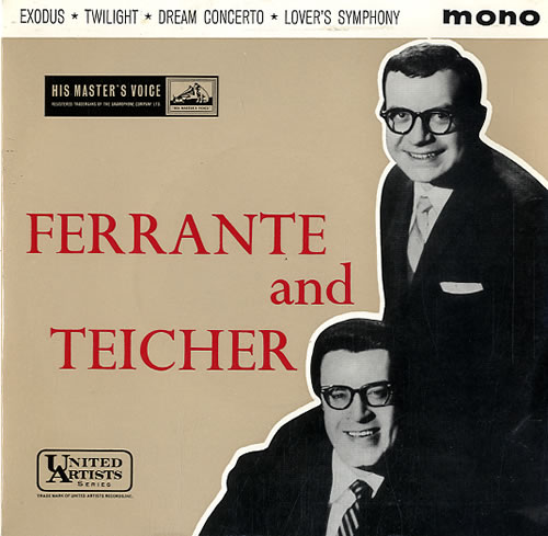 Ferrante And Teicher Exodus EP 7" vinyl single (7 inch record / 45) UK F&T07EX588738