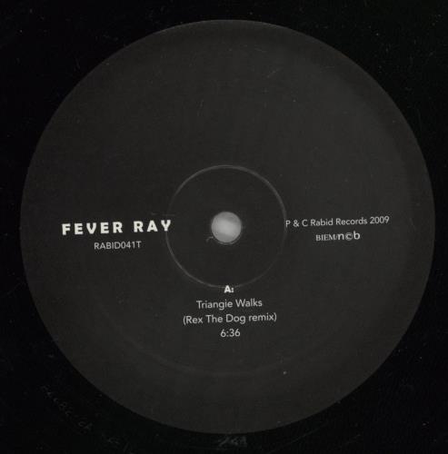 Fever Ray Triangle Walks 12" vinyl single (12 inch record / Maxi-single) UK FVY12TR475950