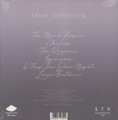 Ffion Unfurling - Sealed vinyl LP album (LP record) UK -5LLPUN892841