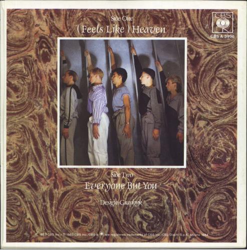 Fiction Factory (Feels Like) Heaven 7" vinyl single (7 inch record / 45) Italian F-F07FE807923