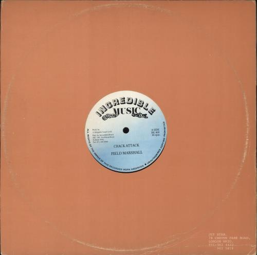 Field Marshall Crack Attack 12" vinyl single (12 inch record / Maxi-single) UK Q8E12CR709473