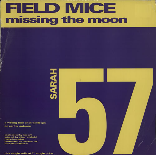 Field Mice Missing The Moon - EX 12" vinyl single (12 inch record / Maxi-single) UK FLM12MI575432