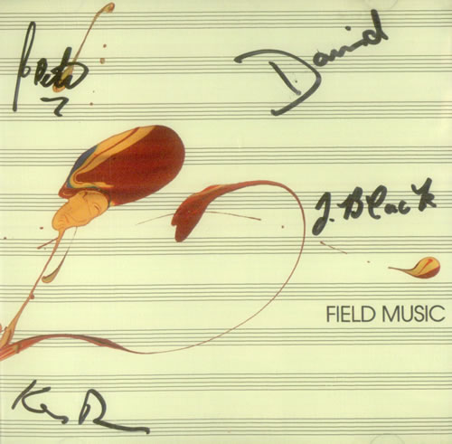 Field Music Field Music - Fully Autographed CD album (CDLP) US FEMCDFI536640