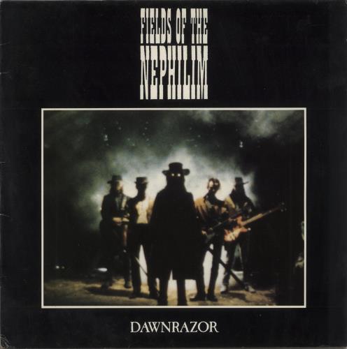 Fields Of The Nephilim Dawnrazor - EX vinyl LP album (LP record) UK FIELPDA872142