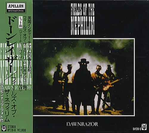 Fields Of The Nephilim Dawnrazor CD album (CDLP) Japanese FIECDDA346439