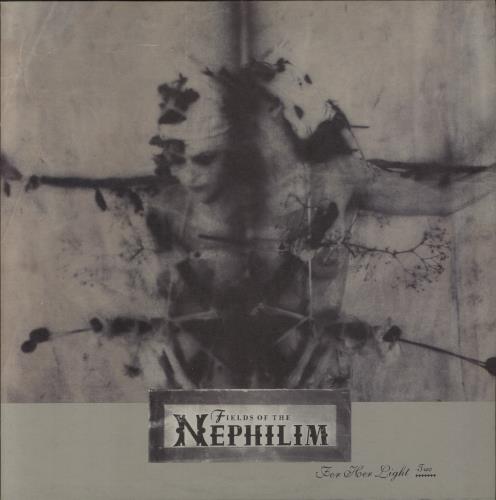 Fields Of The Nephilim For Her Light Two - EX 12" vinyl single (12 inch record / Maxi-single) UK FIE12FO820632