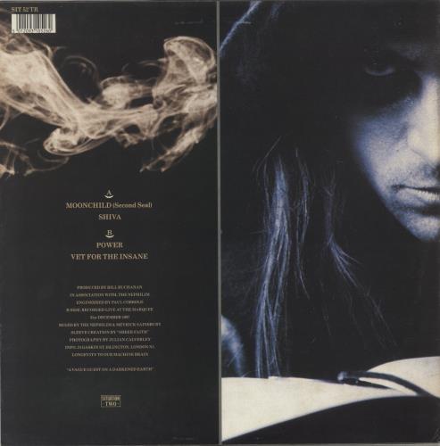 Fields Of The Nephilim Moonchild (Second Seal) - 1st 12" vinyl single (12 inch record / Maxi-single) UK FIE12MO27856