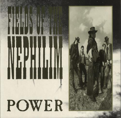 Fields Of The Nephilim Power 12" vinyl single (12 inch record / Maxi-single) UK FIE12PO41125