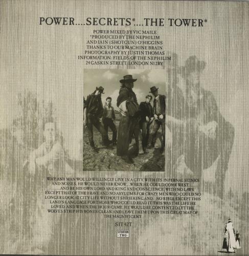 Fields Of The Nephilim Power 12" vinyl single (12 inch record / Maxi-single) UK FIE12PO41125