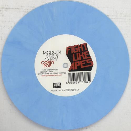 Fight Like Apes Jake Summers 7" vinyl single (7 inch record / 45) UK FIW07JA852315