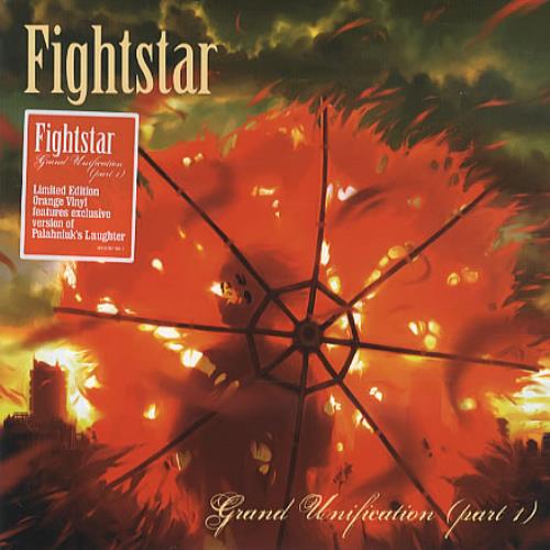 Fightstar Grand Unification (Part 1) - Orange Vinyl 7" vinyl single (7 inch record / 45) UK FHT07GR340006