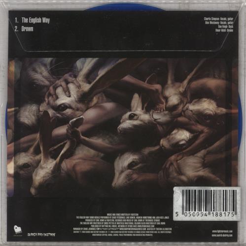 Fightstar The English Way 7" vinyl single (7 inch record / 45) UK FHT07TH451444