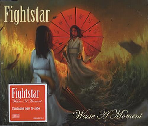 Fightstar Waste A Moment CD/DVD single set UK FHTSDWA351612