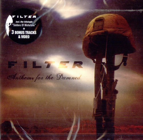 Filter Anthems For The Damned CD album (CDLP) UK FILCDAN437009