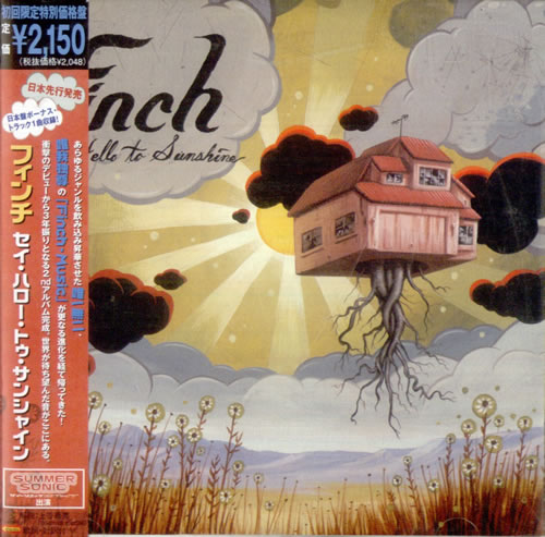Finch (US) Say Hello To Sunshine CD album (CDLP) Japanese FICCDSA531794