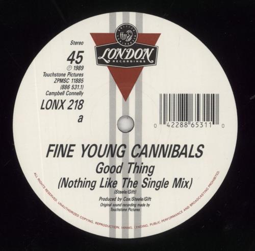 Fine Young Cannibals Good Thing 12" vinyl single (12 inch record / Maxi-single) UK FYC12GO196281